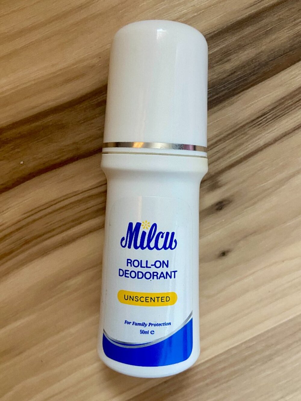 Milcu Roll On Deodorant Anti Perspirant UNSCENTED 50ml